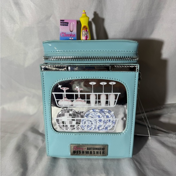 Betsey Johnson Handbags - Betsey Johnson Dishwasher Clean or Dirty Crossbody Bag